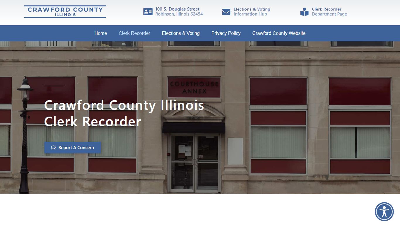 Clerk Recorder - Crawford County Illinois Clerk Recorder